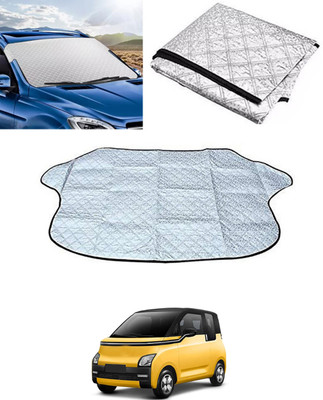RKPSP Windshield Sun Shade For MG Universal For Car(Silver)