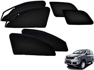 HARKRISH Side Window Sun Shade For Mahindra Xylo(Black)