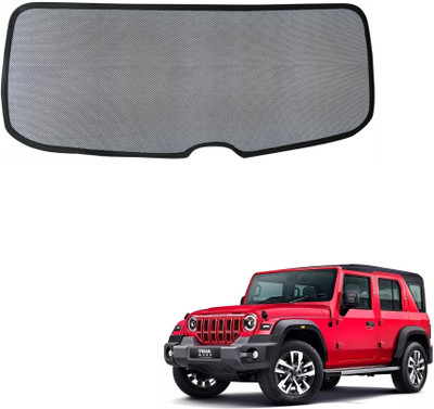 KOZDIKO Rear Window Sun Shade For Mahindra(Black)