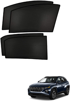 AuTO ADDiCT Side Window Sun Shade For Hyundai Tucson(Black)