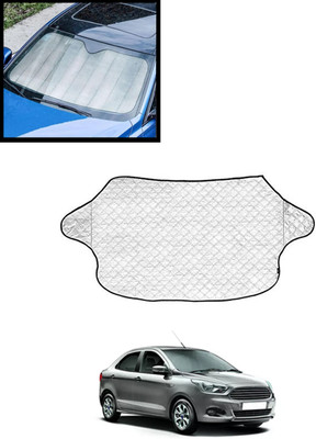 AYW Windshield Sun Shade For Ford Aspire(Silver)