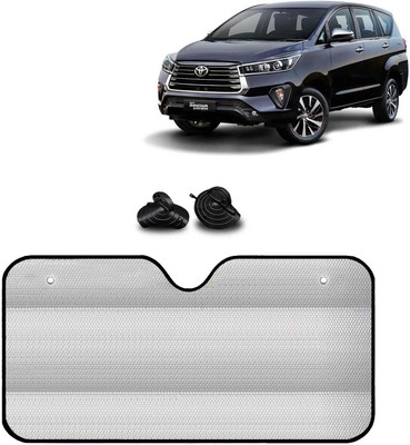 Kingsway Windshield, Dashboard, Rear Window Sun Shade For Toyota Innova Crysta(Silver)