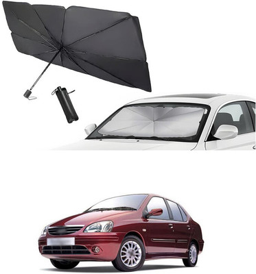 GONAMA Sun Roof Sun Shade For Tata Universal For Car(Silver, Black)