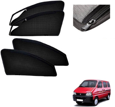 RAKRISH Side Window, Rear Window Sun Shade For Maruti Suzuki Eeco(Black)