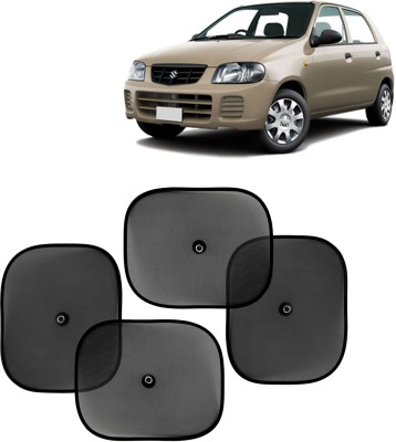 Kingsway Side Window, Rear Window, Windshield Sun Shade For Maruti Suzuki Alto 800(Black)