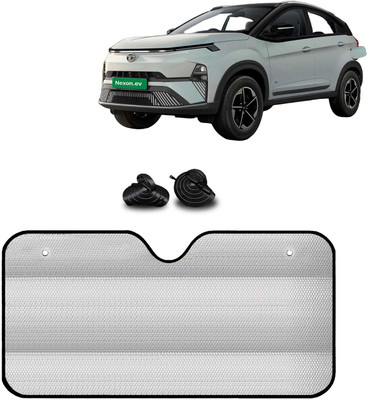 Kingsway Windshield, Dashboard Sun Shade For Tata Nexon EV(Silver)