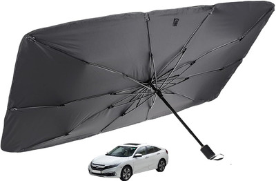 MOCKHE Windshield Sun Shade For Honda Civic(Silver)