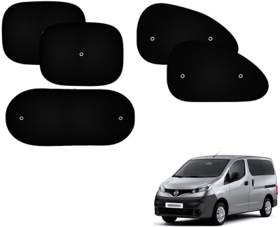 Automotive Prist Side Window Sun Shade For Nissan Evalia(Black)