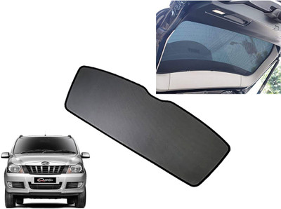 AUTO PEARL Rear Window Sun Shade For Mahindra Quanto(Black)