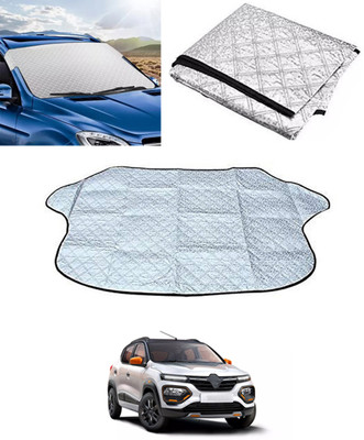 RKPSP Windshield Sun Shade For Renault Universal For Car(Silver)