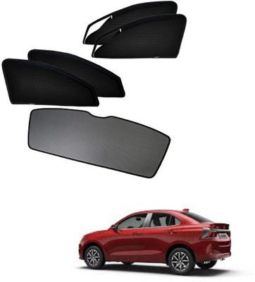 RAKRISH Rear Window, Side Window Sun Shade For Maruti Suzuki Swift Dzire(Black)