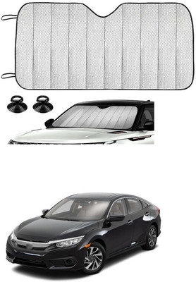 GONAMA Sun Roof Sun Shade For Honda Civic(Silver)