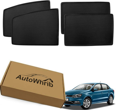 Autowhrib Side Window Sun Shade For Volkswagen Universal For Car(Black)