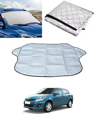 RKPSP Windshield Sun Shade For Maruti Suzuki Swift Dzire(Silver)