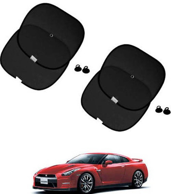 FKOK Side Window Sun Shade For Nissan Universal For Car(Black)