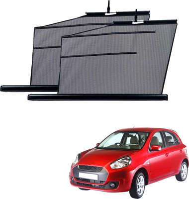SS Zeeber Side Window Sun Shade For Renault Pulse(Black)