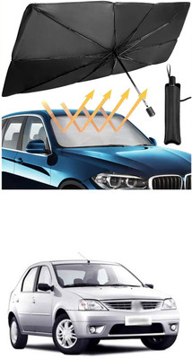 XZRTZ Windshield Sun Shade For Isuzu MU-7(Black)