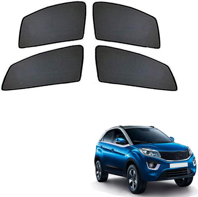PEEPS STORE Side Window Sun Shade For Tata Nexon(Black)