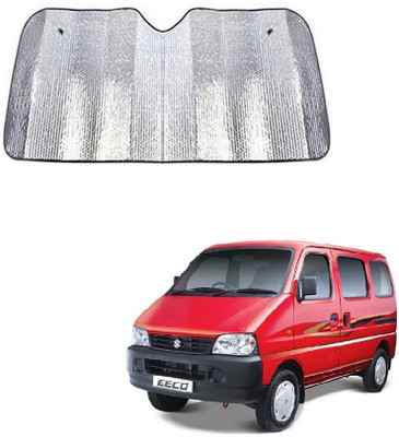 SPREADX Windshield Sun Shade For Maruti Suzuki Eeco(Silver)