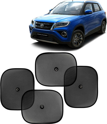Kingsway Side Window, Rear Window, Windshield Sun Shade For Toyota Urban Cruiser(Black)