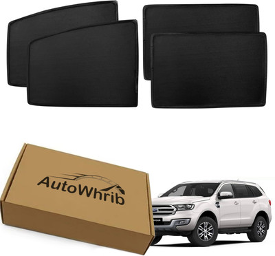 Autowhrib Side Window Sun Shade For Ford Endeavour(Black)