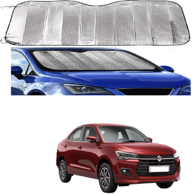 ROSHNEER ENTERPRISES Windshield Sun Shade For Maruti Suzuki Swift Dzire(Silver)