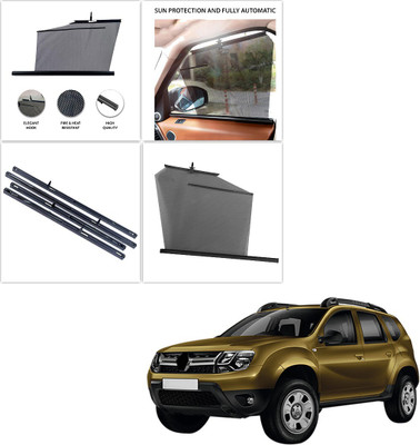 SS FOR YOUR SMART NEEDS Side Window Sun Shade For Renault Duster(Black)