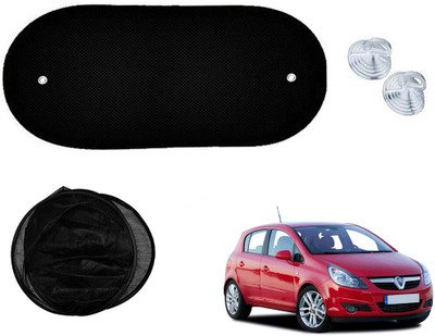 Automotive Prist Rear Window Sun Shade For Opel Corsa(Black)