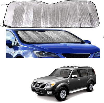 ROSHNEER ENTERPRISES Windshield Sun Shade For Ford Endeavour(Silver)