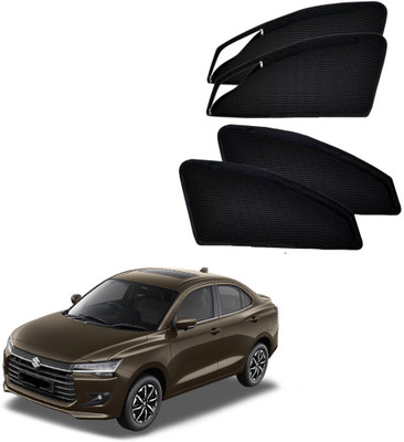 HARKRISH Side Window Sun Shade For Maruti Suzuki New Dzire(Black)