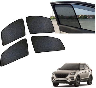 PEEPS STORE Side Window Sun Shade For Hyundai Creta(Black)