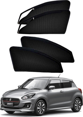 PEEPS STORE Side Window Sun Shade For Maruti Suzuki Swift(Black)