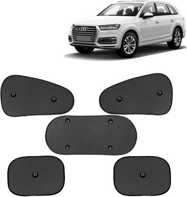 Kingsway Side Window, Rear Window, Windshield Sun Shade For Audi Q7(Black)