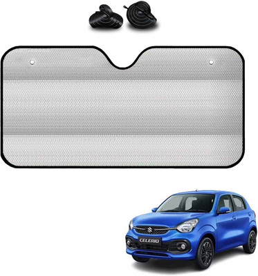 COSMOGEAR Windshield, Dashboard, Rear Window Sun Shade For Maruti Suzuki Celerio(Silver)
