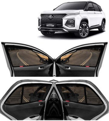 Kingsway Side Window, Rear Window Sun Shade For Mahindra XUV 400(Black)