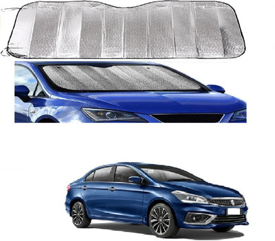 ROSHNEER ENTERPRISES Windshield Sun Shade For Maruti Suzuki Ciaz(Silver)
