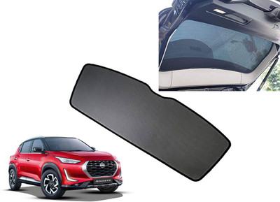 AUTO PEARL Rear Window Sun Shade For Nissan Magnite(Black)