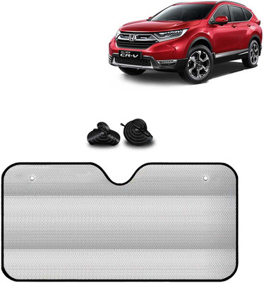 Kingsway Windshield, Dashboard, Rear Window Sun Shade For Honda CR-V(Silver)