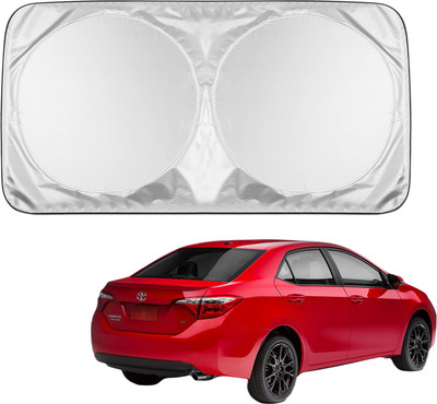 MOCKHE Windshield Sun Shade For Toyota Corolla Altis(Silver)