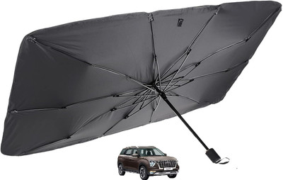 MOCKHE Windshield Sun Shade For Hyundai Alcazar(Silver)