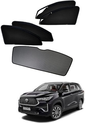 RAKRISH Rear Window, Side Window Sun Shade For Toyota Innova Hycross(Black)