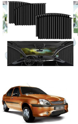 GONAMA Rear Window Sun Shade For Ford Ikon(Black)