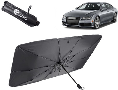 Selifaur Dashboard, Rear Window, Sun Roof, Windshield Sun Shade For Audi S7(Black)