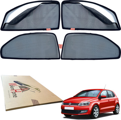 WolkomHome Side Window Sun Shade For Volkswagen Polo(Black)
