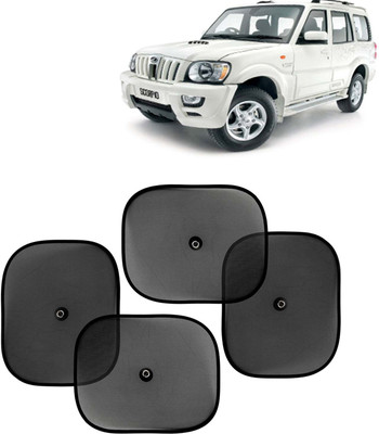 Kingsway Side Window, Rear Window, Windshield Sun Shade For Mahindra Scorpio(Black)