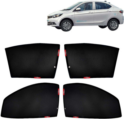 Kingsway Side Window, Rear Window Sun Shade For Tata Tigor(Black)
