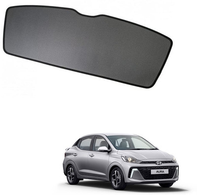 KOZDIKO Rear Window Sun Shade For Hyundai Aura(Black)