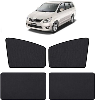 RAKRISH Rear Window, Side Window Sun Shade For Toyota Innova(Black)