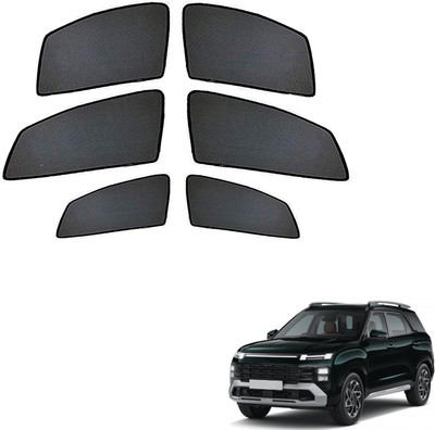 PEEPS STORE Side Window Sun Shade For Hyundai Alcazar(Black)