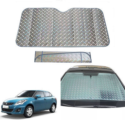 AUTO PEARL Dashboard, Windshield Sun Shade For Maruti Suzuki Swift Dzire(Grey)